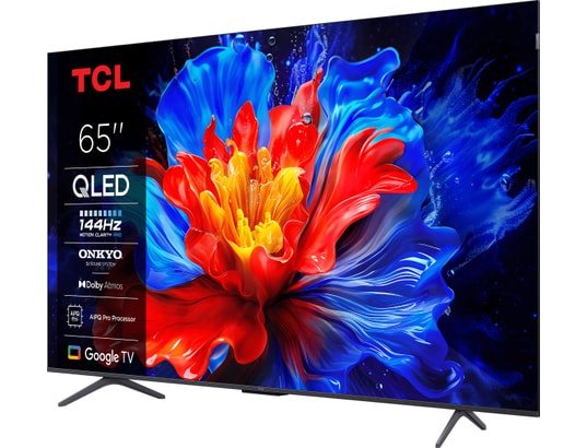 TCL - TV QLED 4K 164 cm 65P8K 4K QLED 144Hz avec Google TV 2025