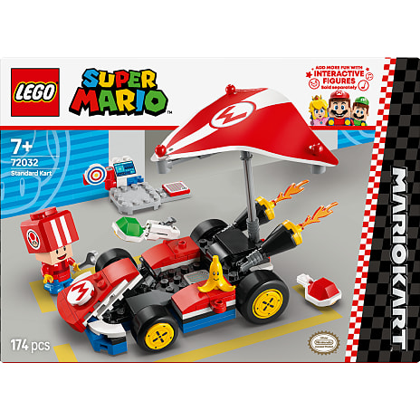 LEGO Super Mario: Mario Kart – Standard Kart legetøjsbil 72032