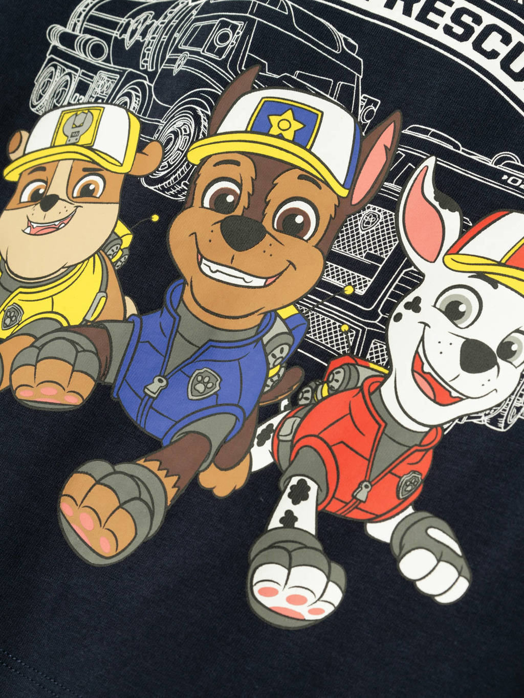 NAME IT Paw Patrol T-shirt NMMARIO met printopdruk donkerblauw