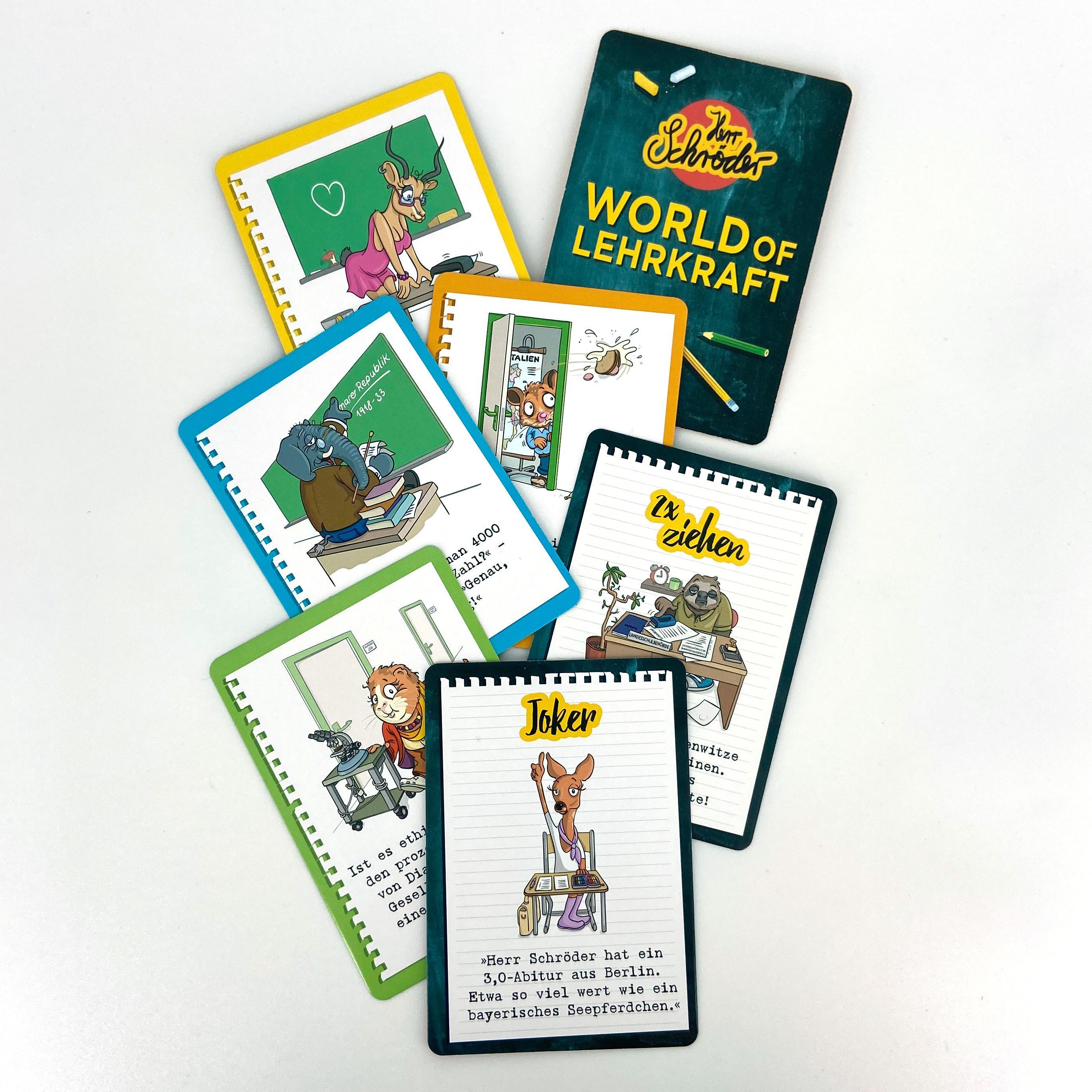 World of Lehrkraft - Das Kartenspiel