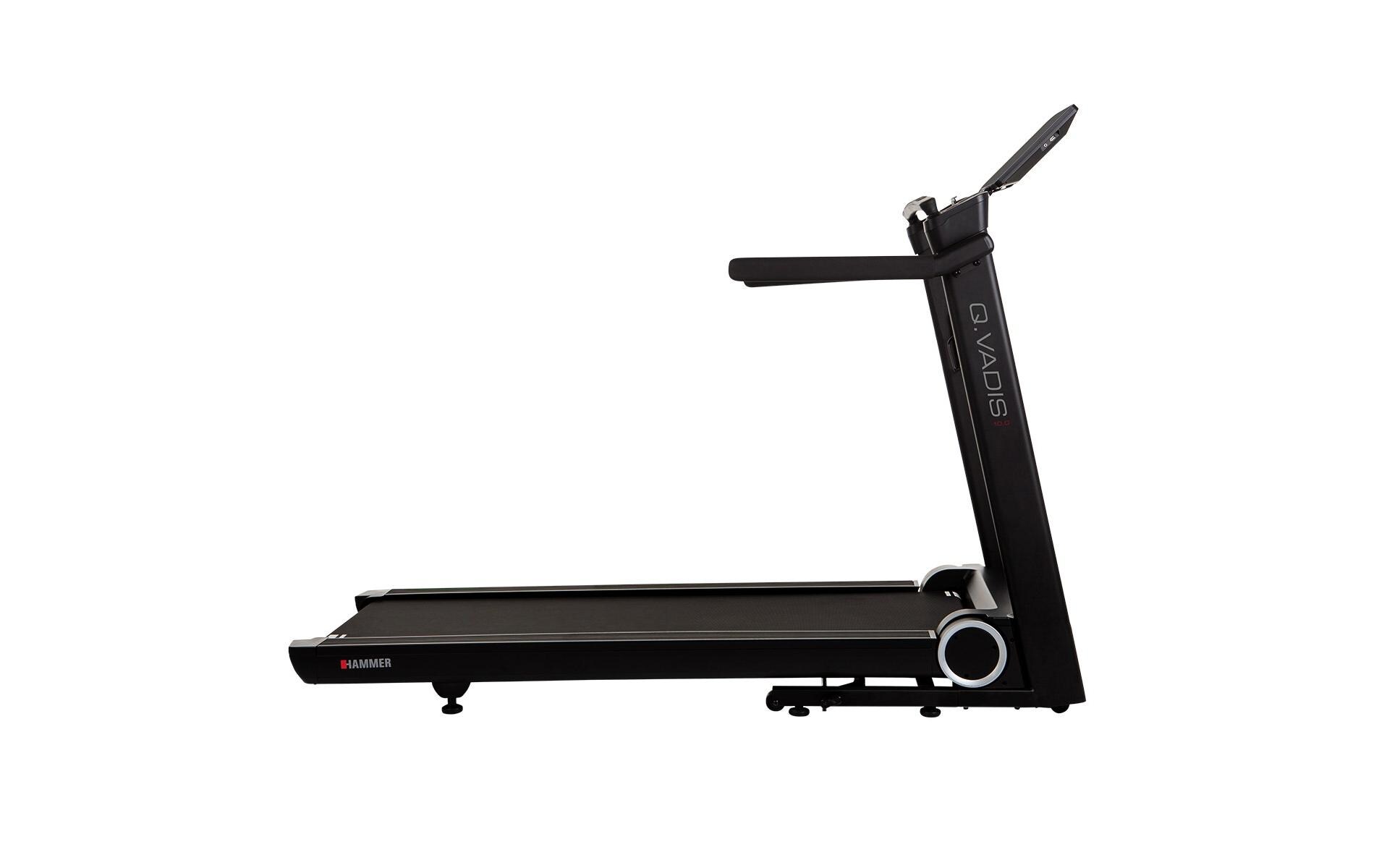 Laufband Q. Vadis 10.0<br>Modernes Laufband mit integriertem Display