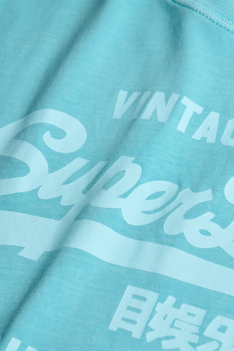 Superdry blauwe heren t-shirt