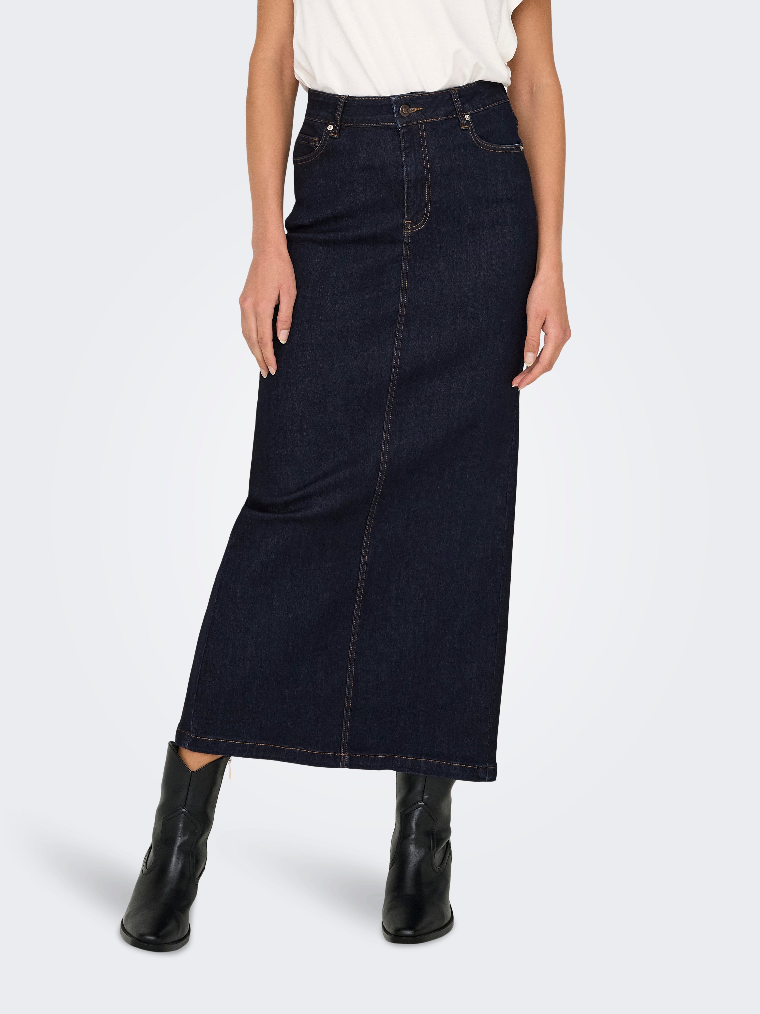 ONLWALO Jeansrock Dark Blue Denim