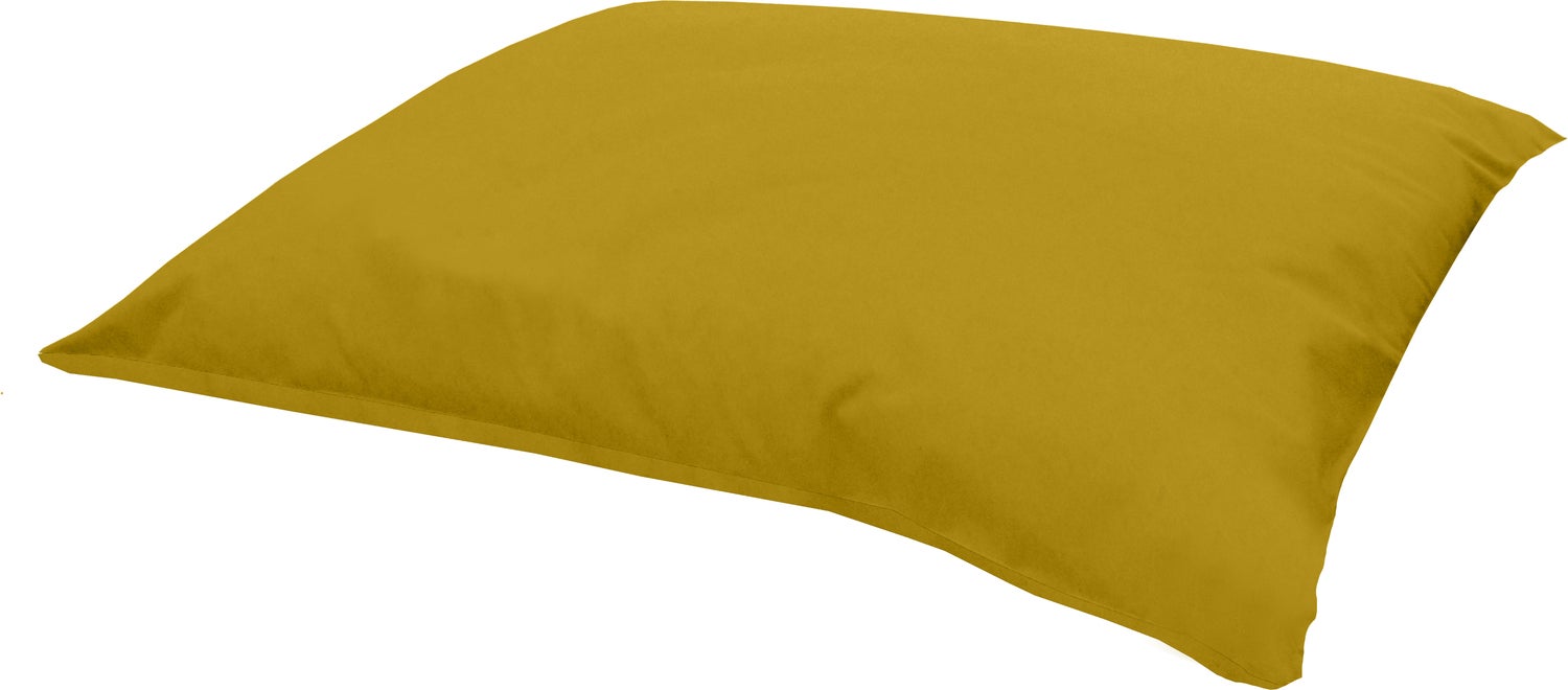 Hondenkussen Outdoor geel 100 x 70 x 10 cm