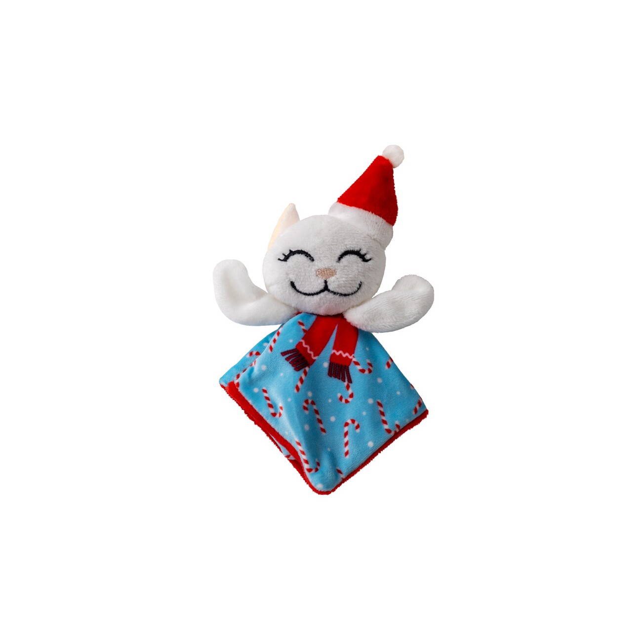 KONG Holiday Crackles Santa Kitty