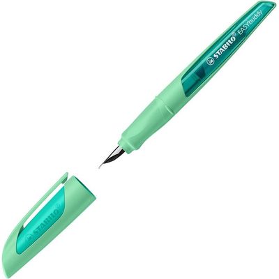 STABILO EASYbuddy Pastel - Stylo plume ergonomique pour gaucher - vert menthe