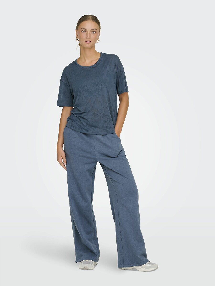 ONLY PLAY<br>Camiseta Aub-Bia com estampa e corte solto