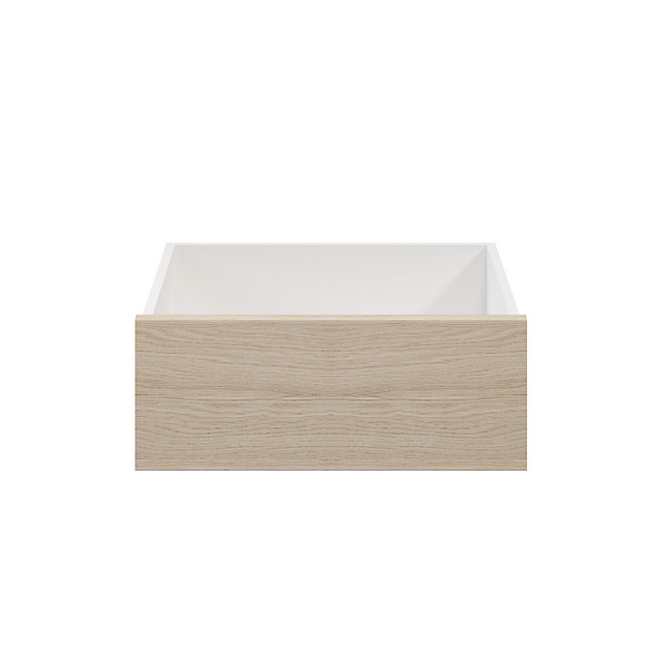 Tiroir intérieur effet chêne GoodHome Atomia H. 17 x L. 46,4 x P. 39 cm