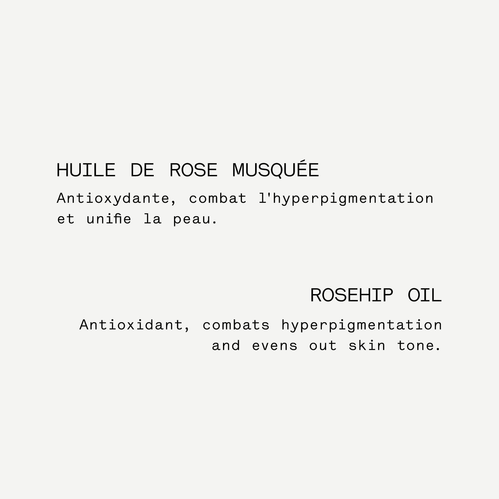 P71 - Gommage visage éclat<br>à l'huile de rose musquée