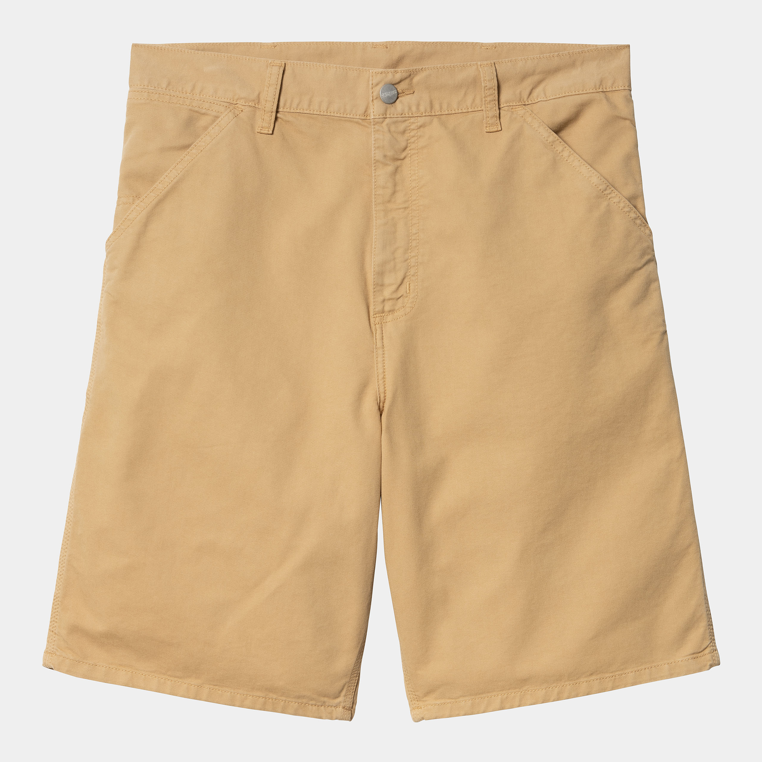 Carhartt WIP Single Knee Short Hamilton Brown Rinsed