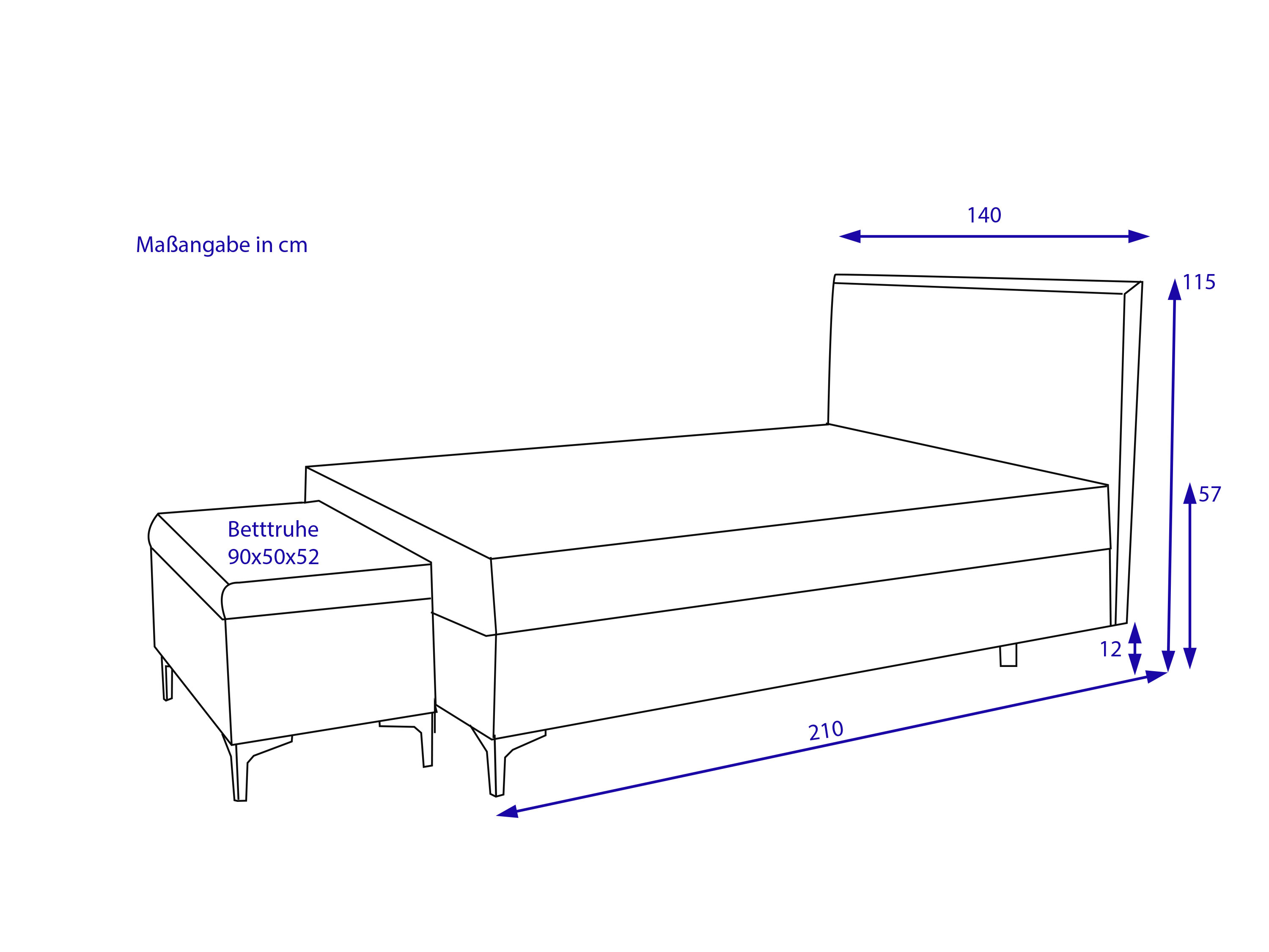 Boxspringbett MONDO BARELL