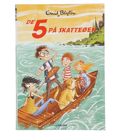 Forlaget Carlsen Bog - De 5 (1) - P? Skatte?en - Dansk