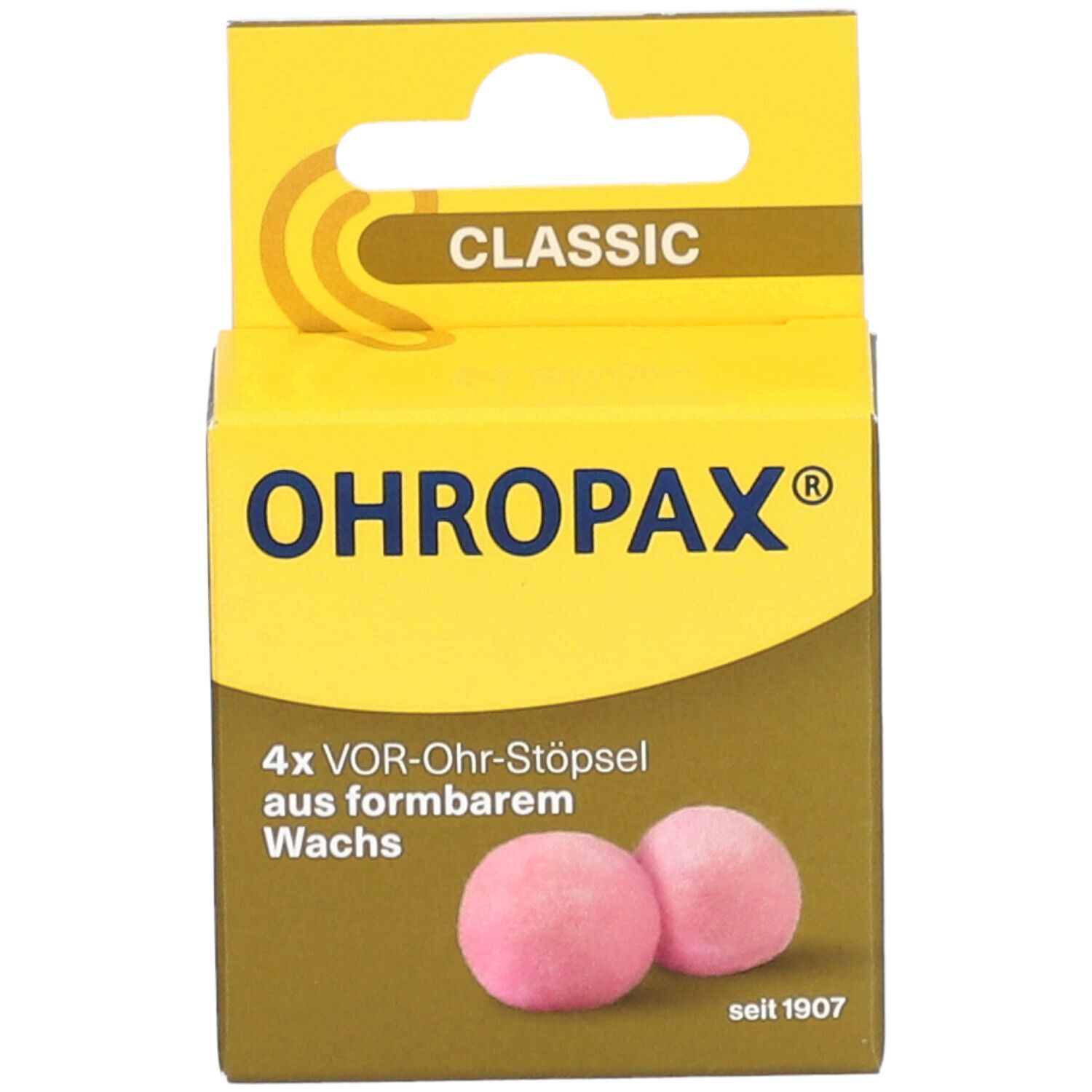 OHROPAX® Classic Wachs Vor-Ohr Stöpsel