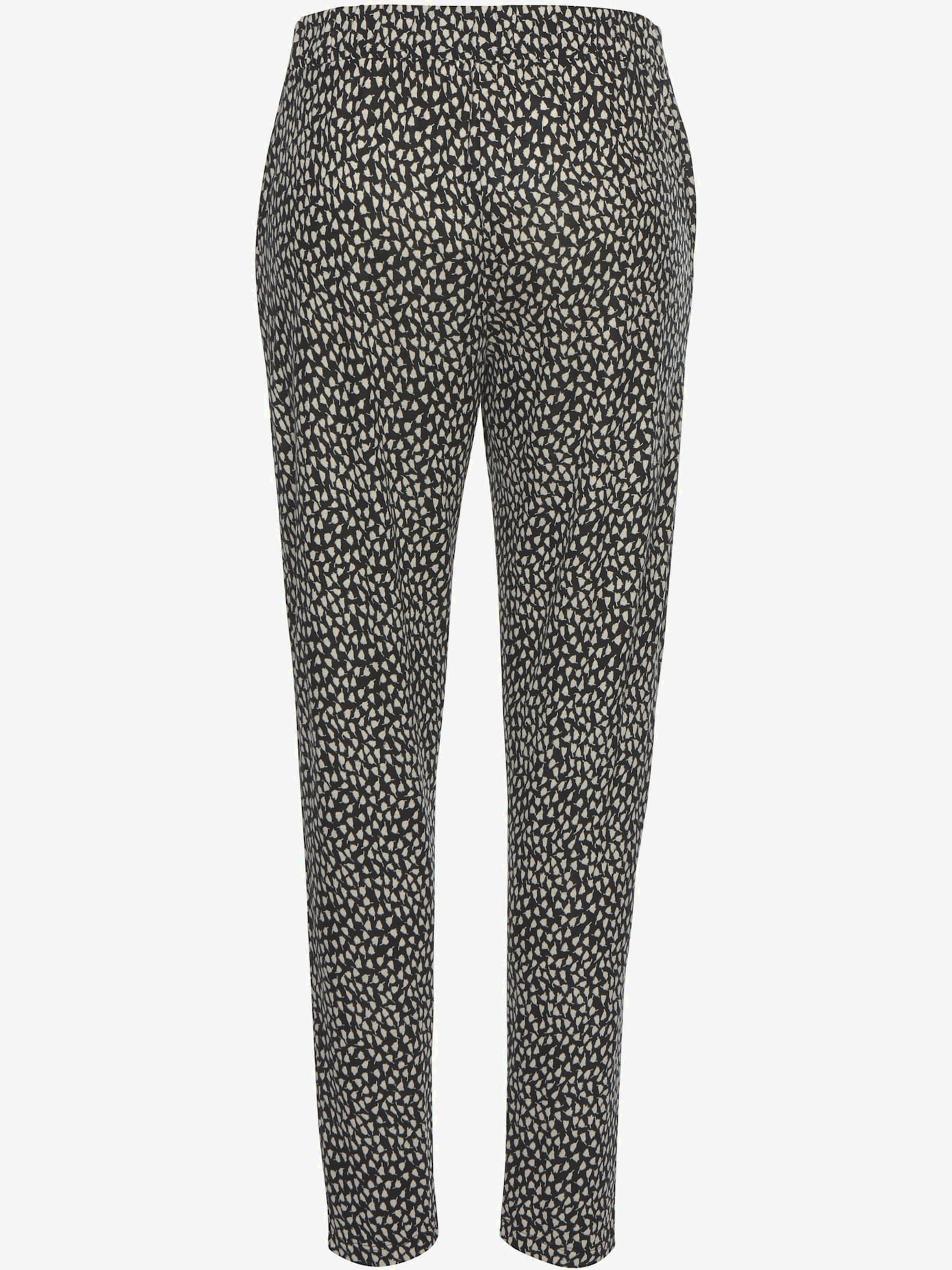 Pantalon de plage pantalon en tissu léger avec imprimé sur toute la surface