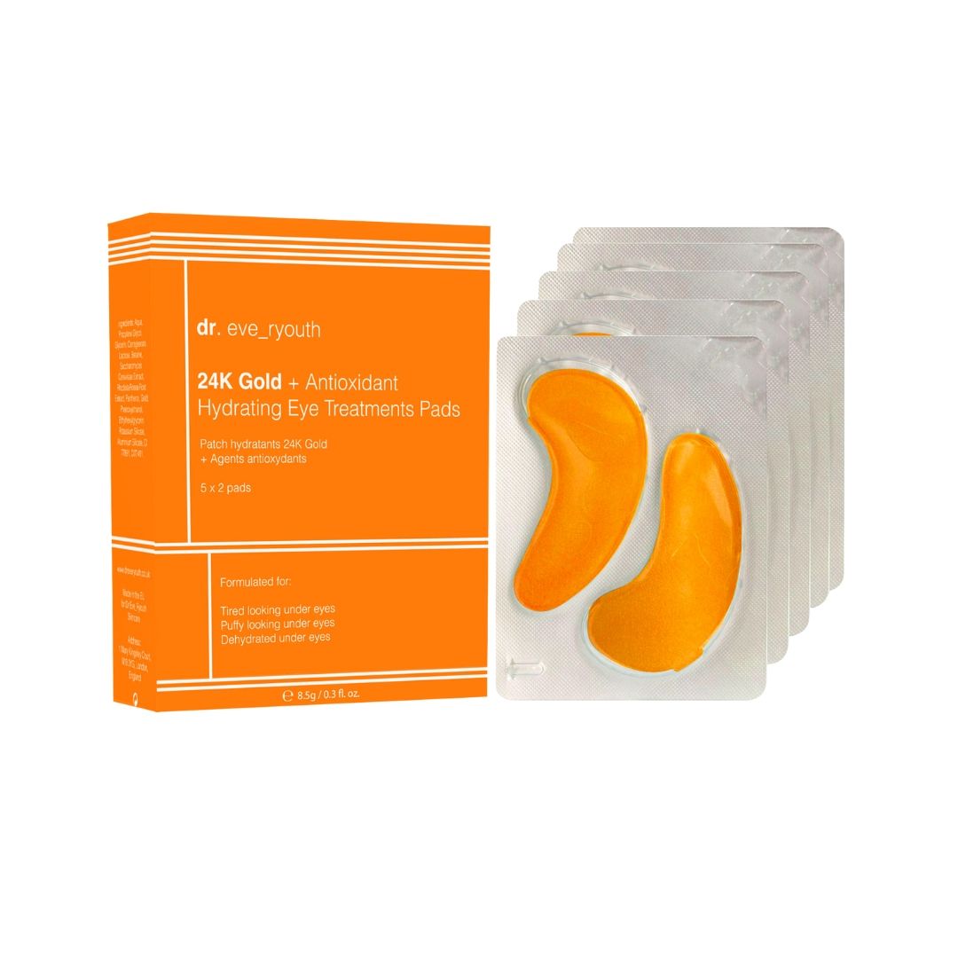 Dr. ever youth 24K Gold + Antioxidans hydratisierende Augentratingschwämchen