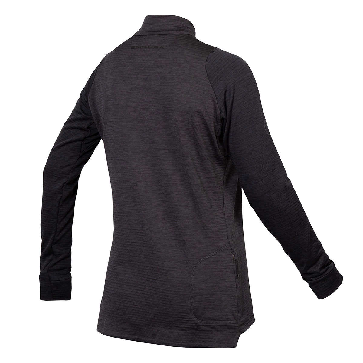 Endura SingleTrack Fleece MTB Fietsshirt Lange Mouwen Zwart Dames