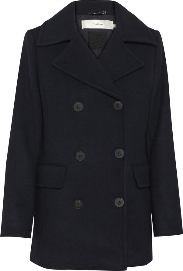 InWear PerryIW Sailor Coat Marine blue