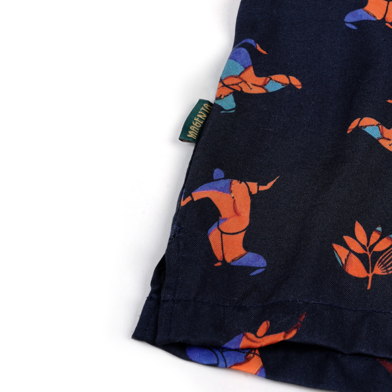 CHEMISE DE BALLET - BLEU MARINE FONCÉ