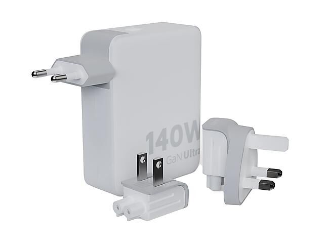 XTORM - PRISE 220V TRAVEL CHARGER +USB-C PD 140W