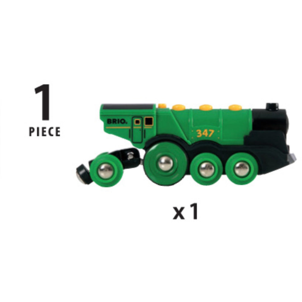 Køb BRIO® 33593 Stort, Grønt Lokomotiv, B/O