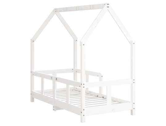 VIDAXL - Lit enfant Cadre de lit pour enfant blanc 70x140 cm bois de pin massif