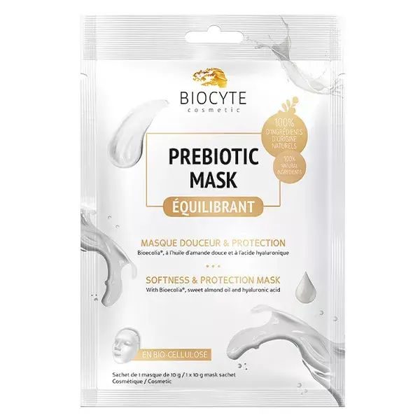 Máscara Equilibrante Prebiótica Biocyte: Suavidade e Proteção (1 unidade)
