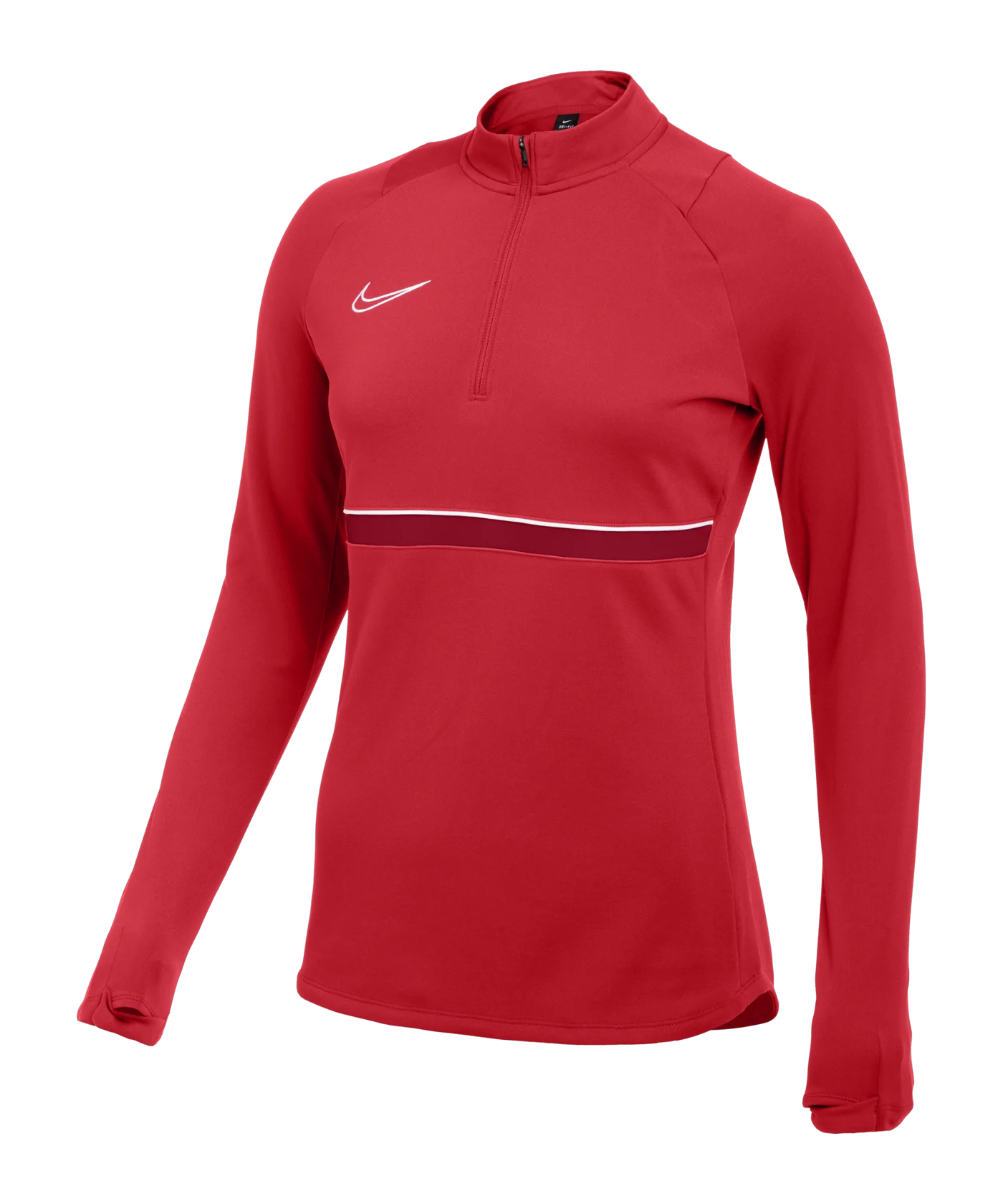 Nike Academy 21 Drill Top Damen Rot Weiss F657