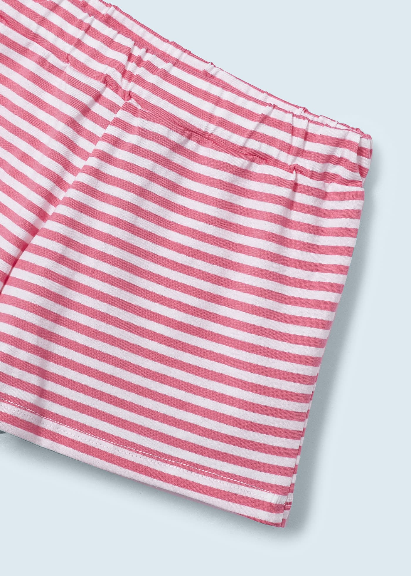 Conjunto de duas peças em algodão sustentável para meninas