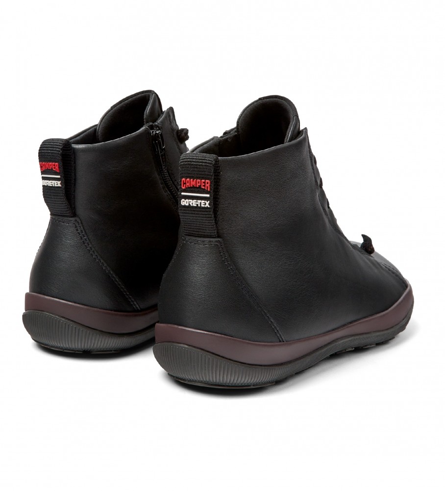 Botas Camper Peu Pista GM em couro preto
