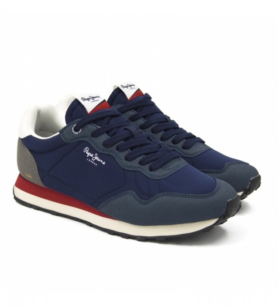 Tênis Pepe Jeans Natch Masculino Retrô Azul Marinho