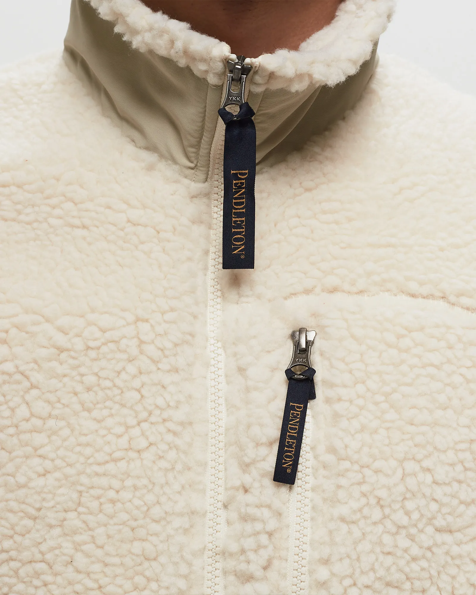 Pendleton BOA STAND VEST IVORY HARDING