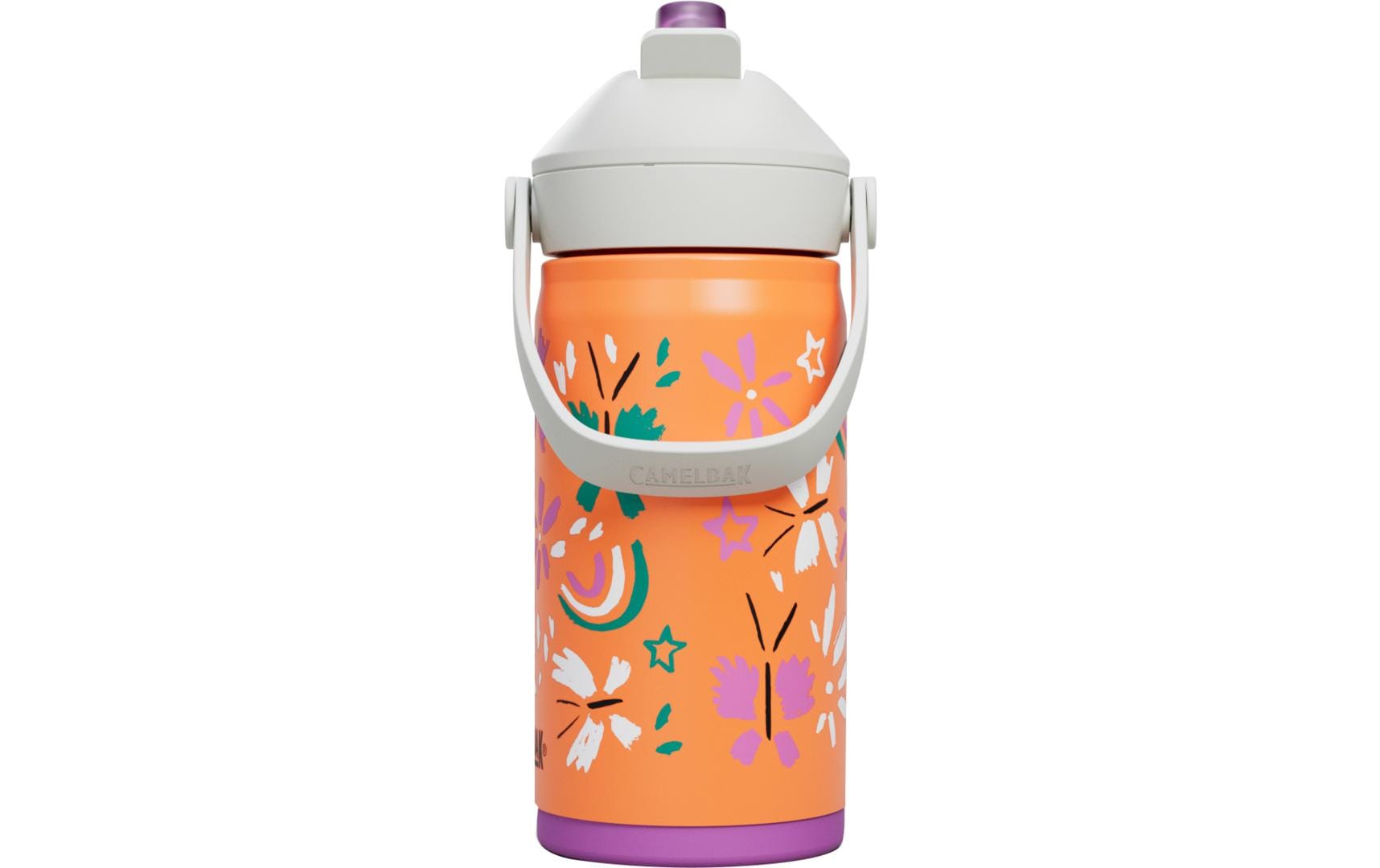 Trinkflasche Thrive Flip Straw Kids V.I. butterfly 400 mlFlasche aus Tritan für Kinder