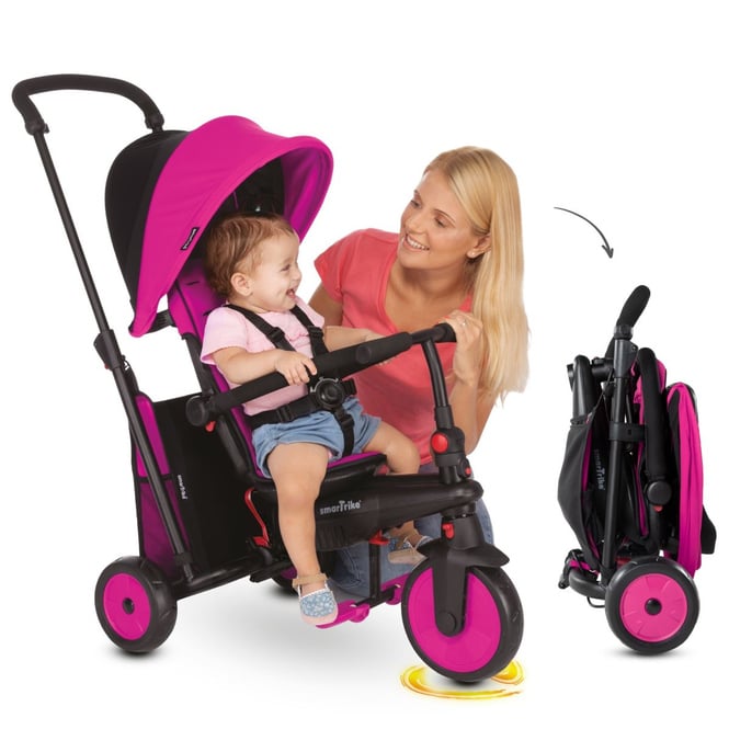 smarTrike Dreirad smarTfold STR3 - pink