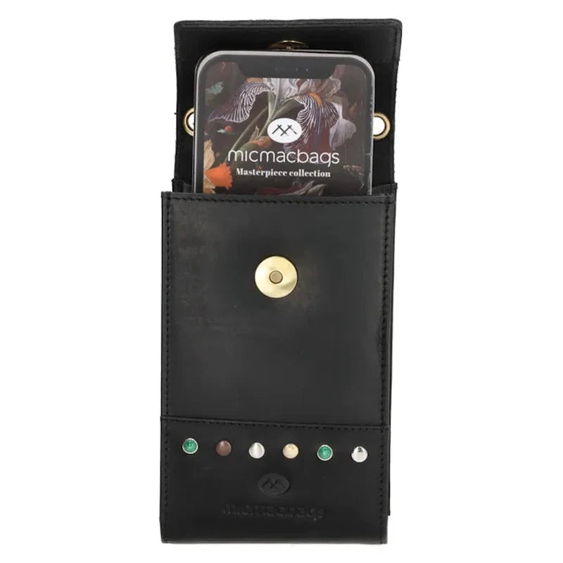 Micmac Bags Masterpiece Telefoontasje Zwart