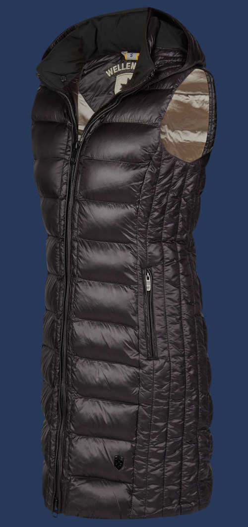 Highclass Vest Long MoShiHiTec, Schwarz