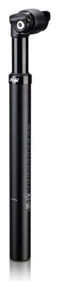 Tige de Selle Suspendue XLC SP-S08 (60-85 kg) Diamètre 31.6 mm | Longueur 350 mm | Débattement 50 mm Noir
