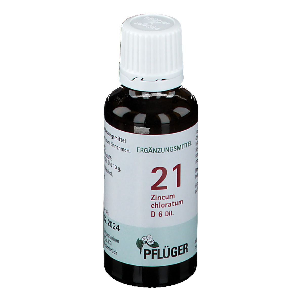 Biochemie Pflüger® 21 Zincum chloratum D 6