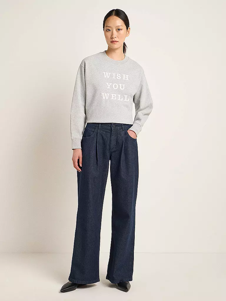 LANIUS Jeans Wide Fit dunkelblau