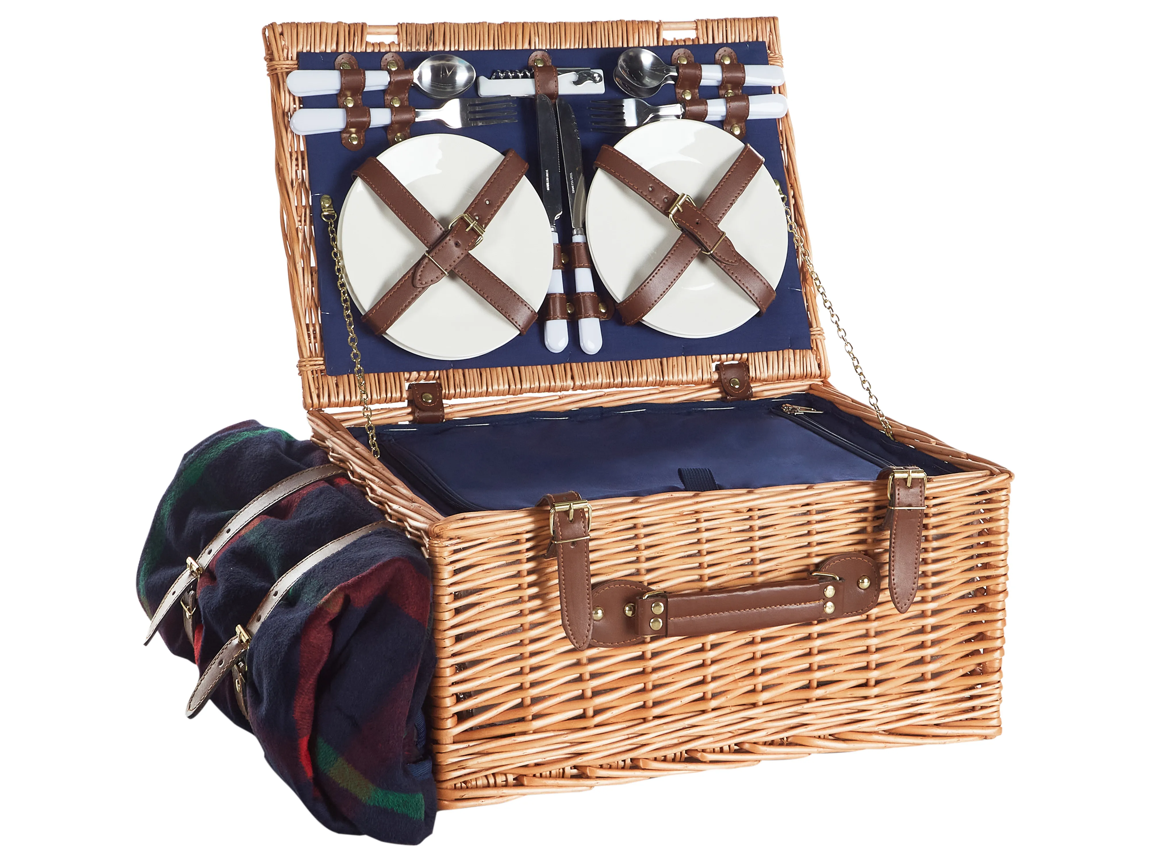 Picknickmand CREPES Hout Bruin