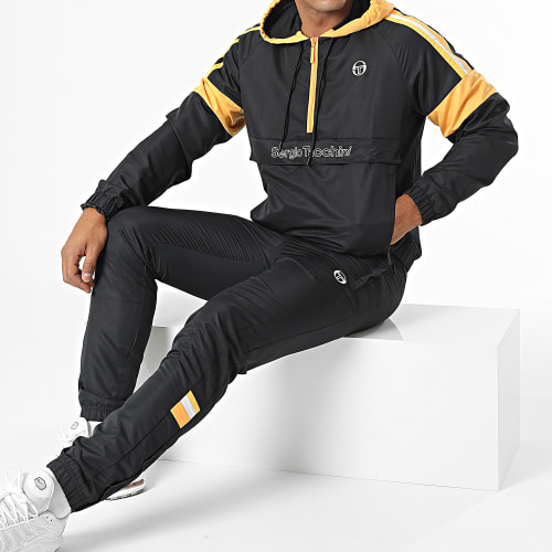 Ensemble De Survetement Cross Tracksuit 40325 Noir Orange