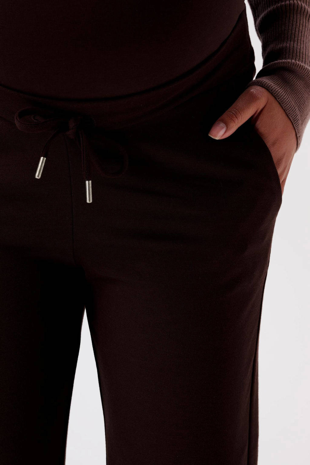 Noppies low waist skinny broek Renee donkerbruin
