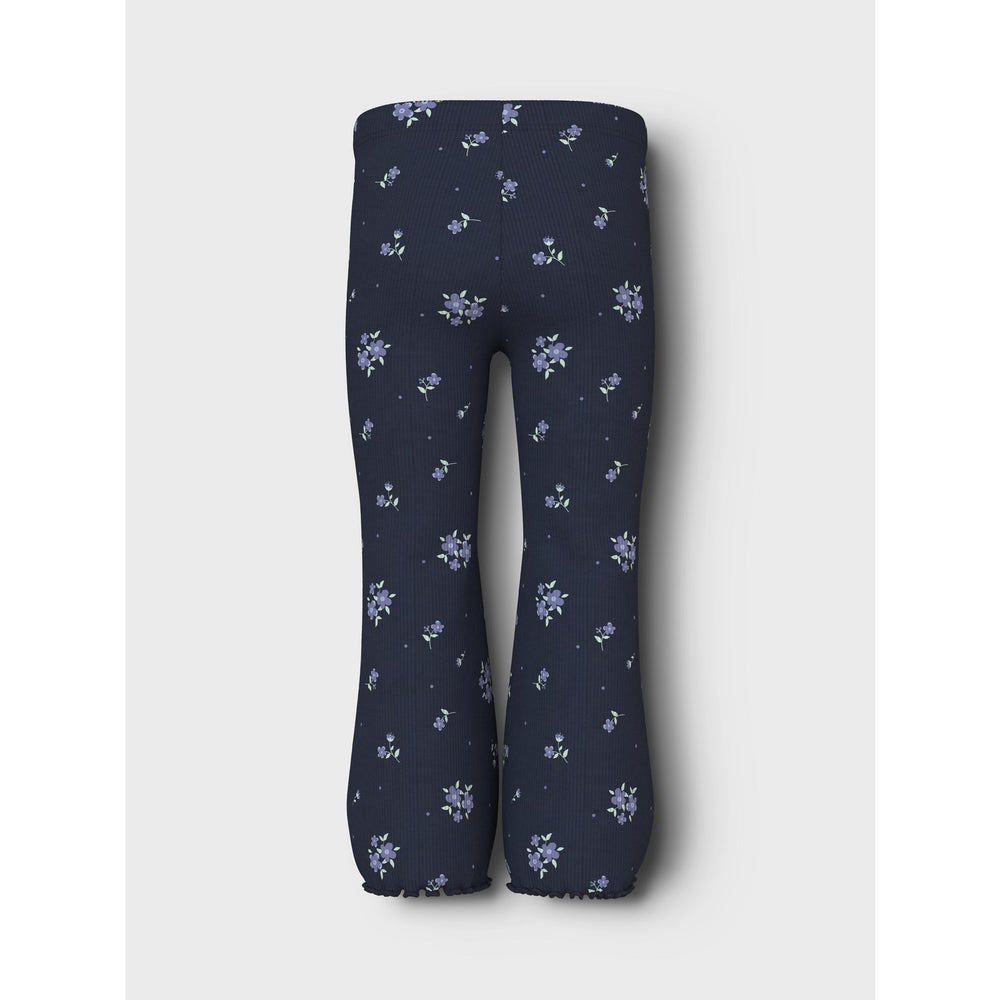 Køb Name It Navy Blazer Blossom Aop Nmfvemia Bukser
