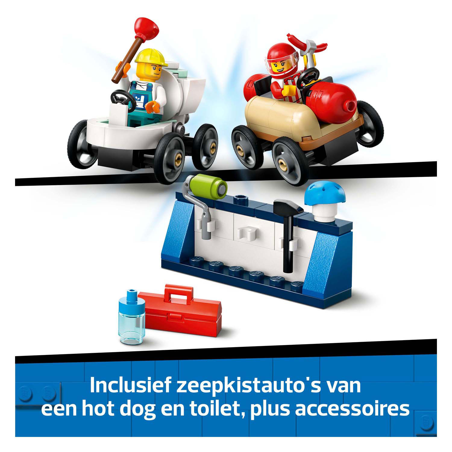 LEGO City 60460 Snelle Schans Voor Raceauto's