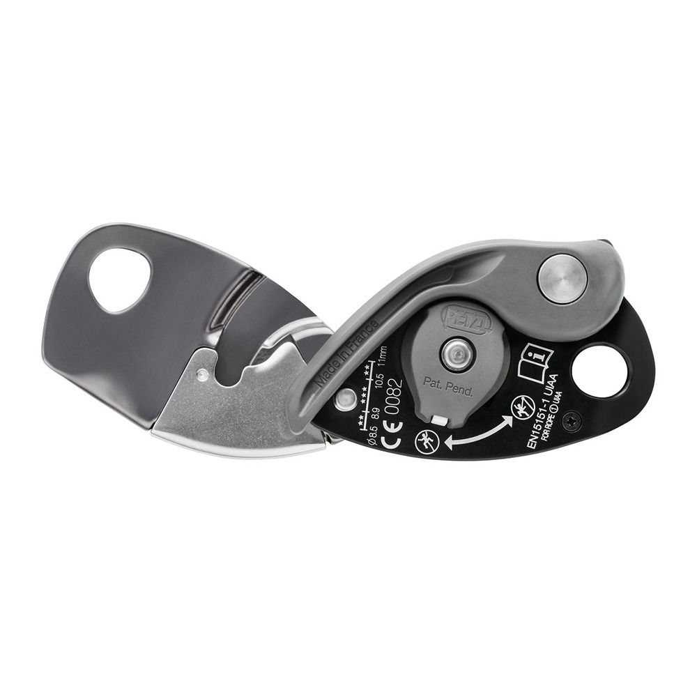 Petzl GRIGRI + - Assureur-descendeur gris