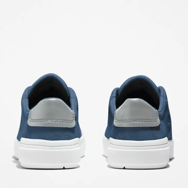 Basket basse à lacets Seneca Bay pour enfant en bleu