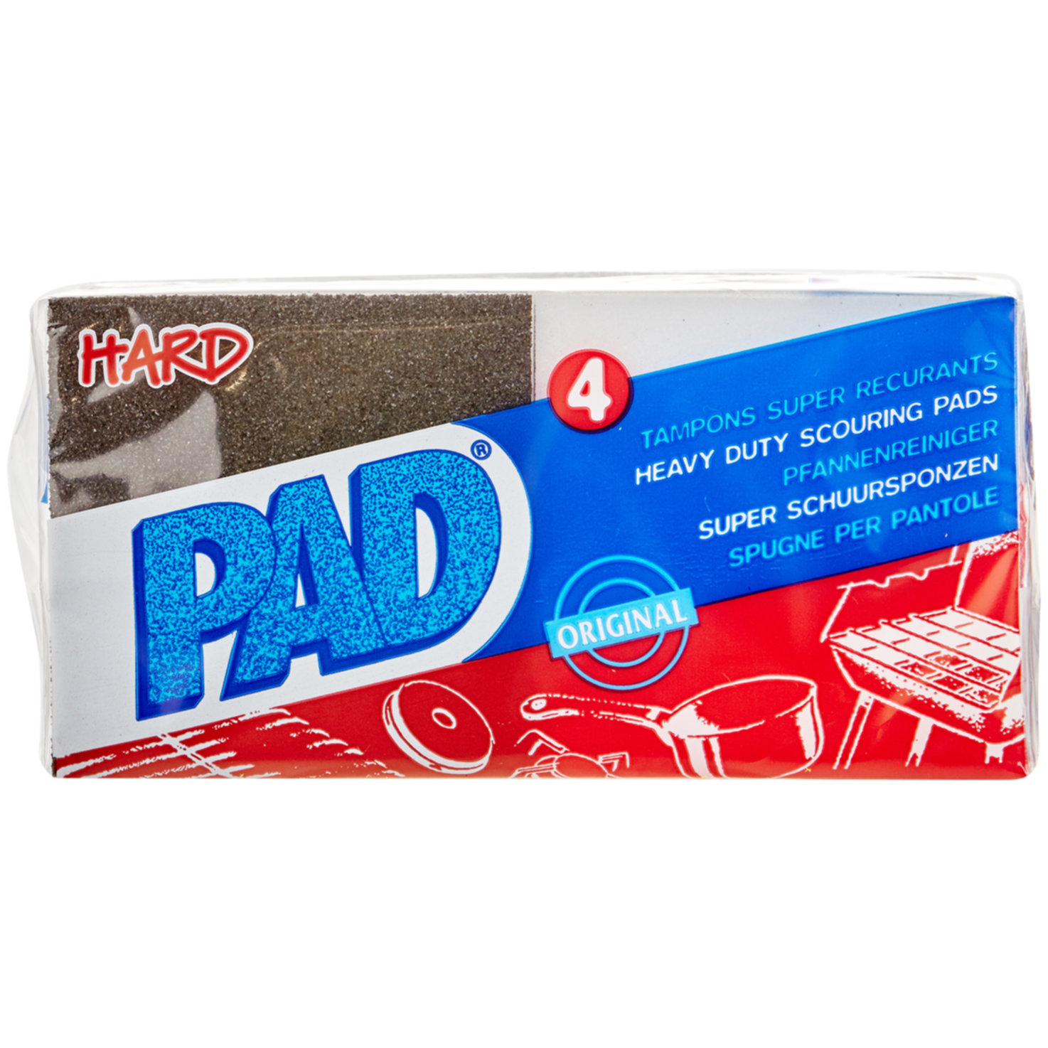 Pad Scheuerschwamm 4 Stück