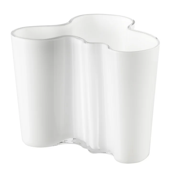 Iittala - Aalto Vase Savoy 120 mm, opalweiss