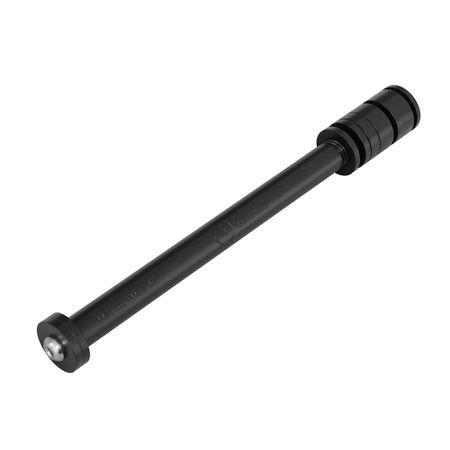 STECKACHSENADAPTER für Gepäckträgermontage  schwarz  M12 x 1.5 169mm