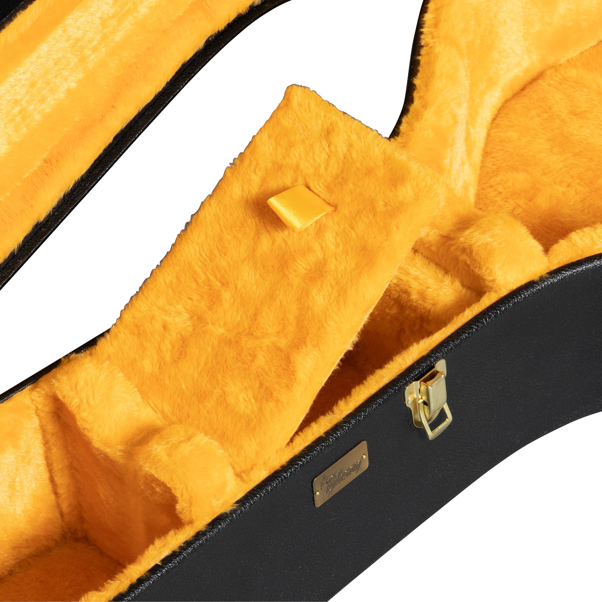 Gibson Lifton Historic Black/Goldenrod Hardshell Case Dreadnought koffer voor dreadnought gitaar