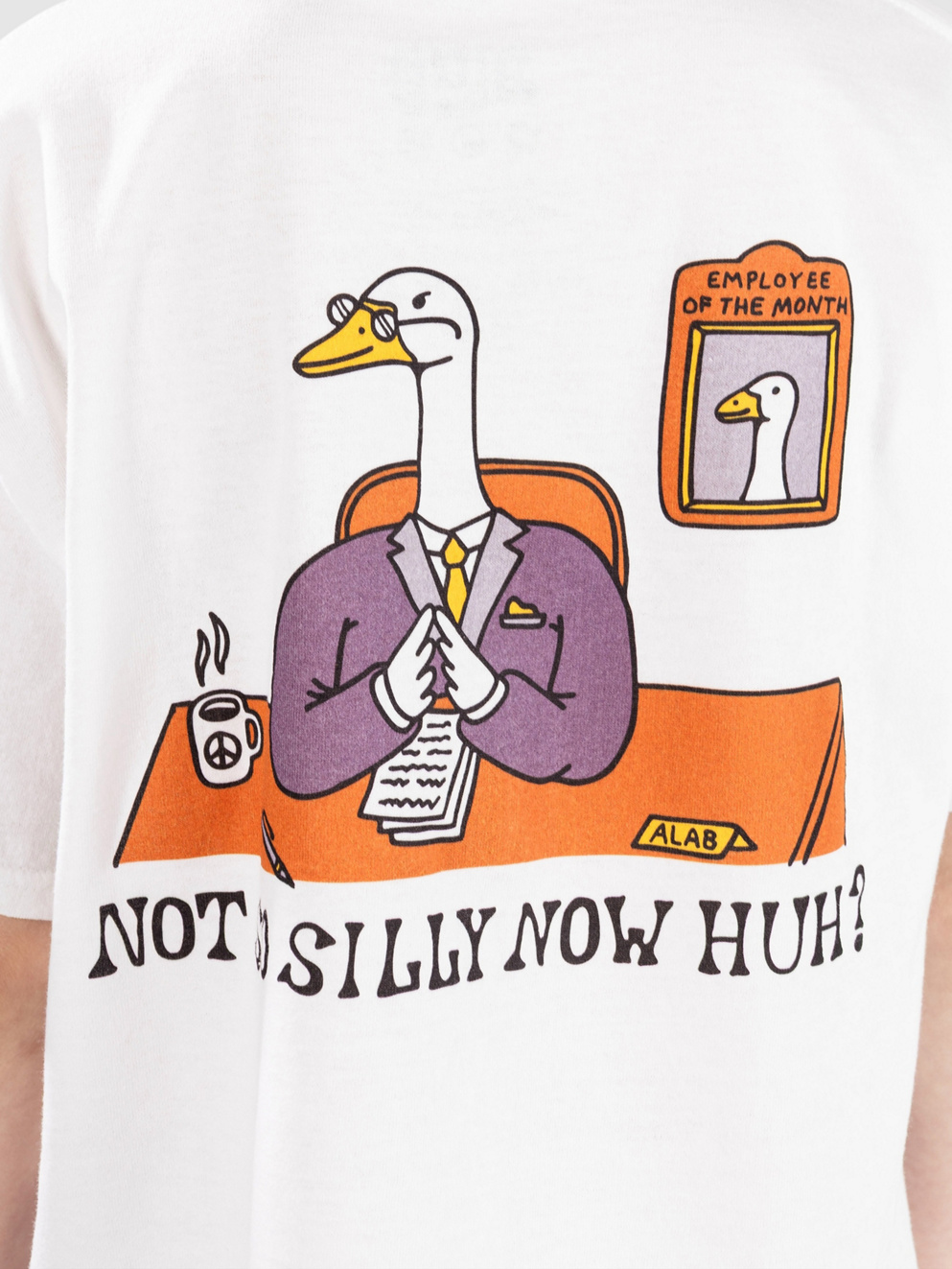 A.LAB Not So Silly Kids T-Shirt white